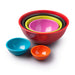 Zeal Set of 6 Melamine Round Nesting Bowls in Bright Colours