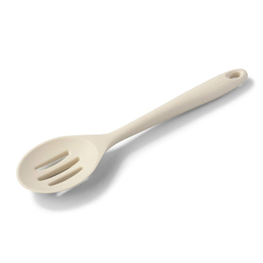 Zeal Silicone Slotted Spoon in Cream