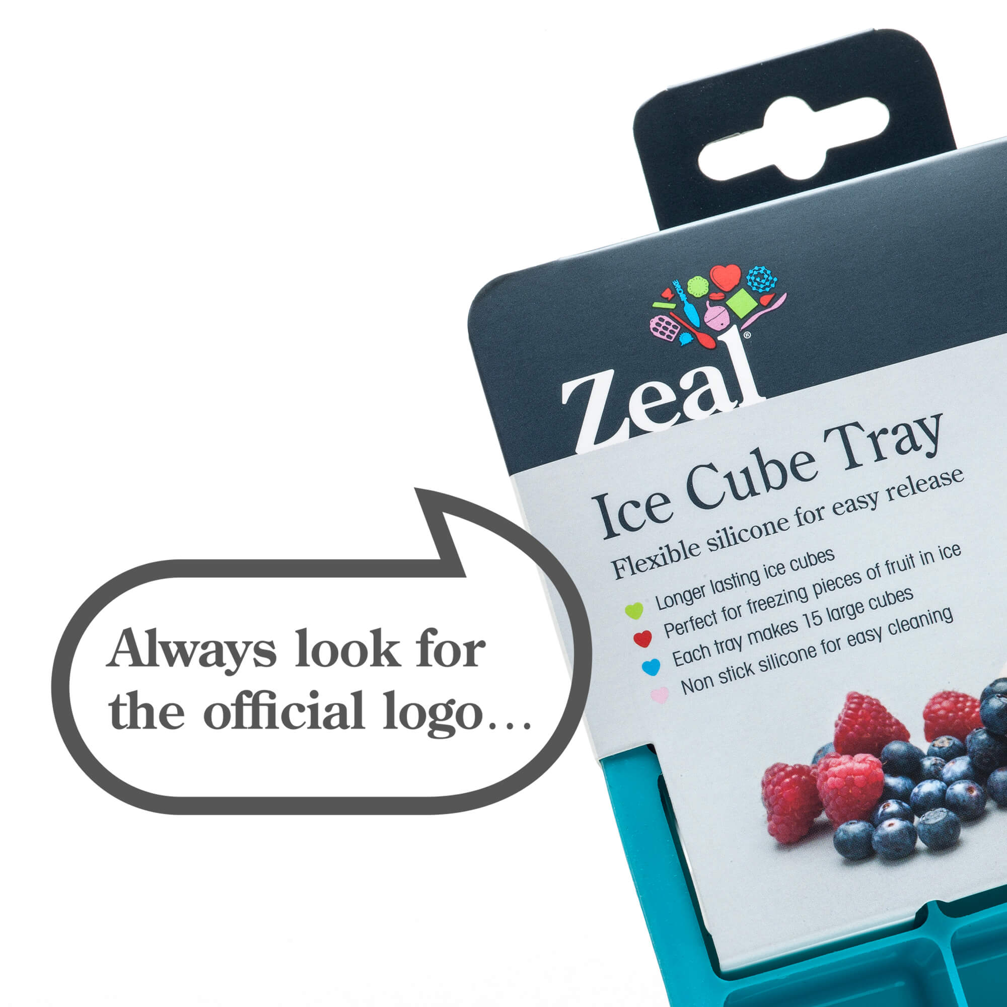 Zeal Extra Large Ice Cube Tray official logo