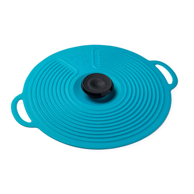 Extra Large Aqua Silicone Self Sealing Lid by Zeal
