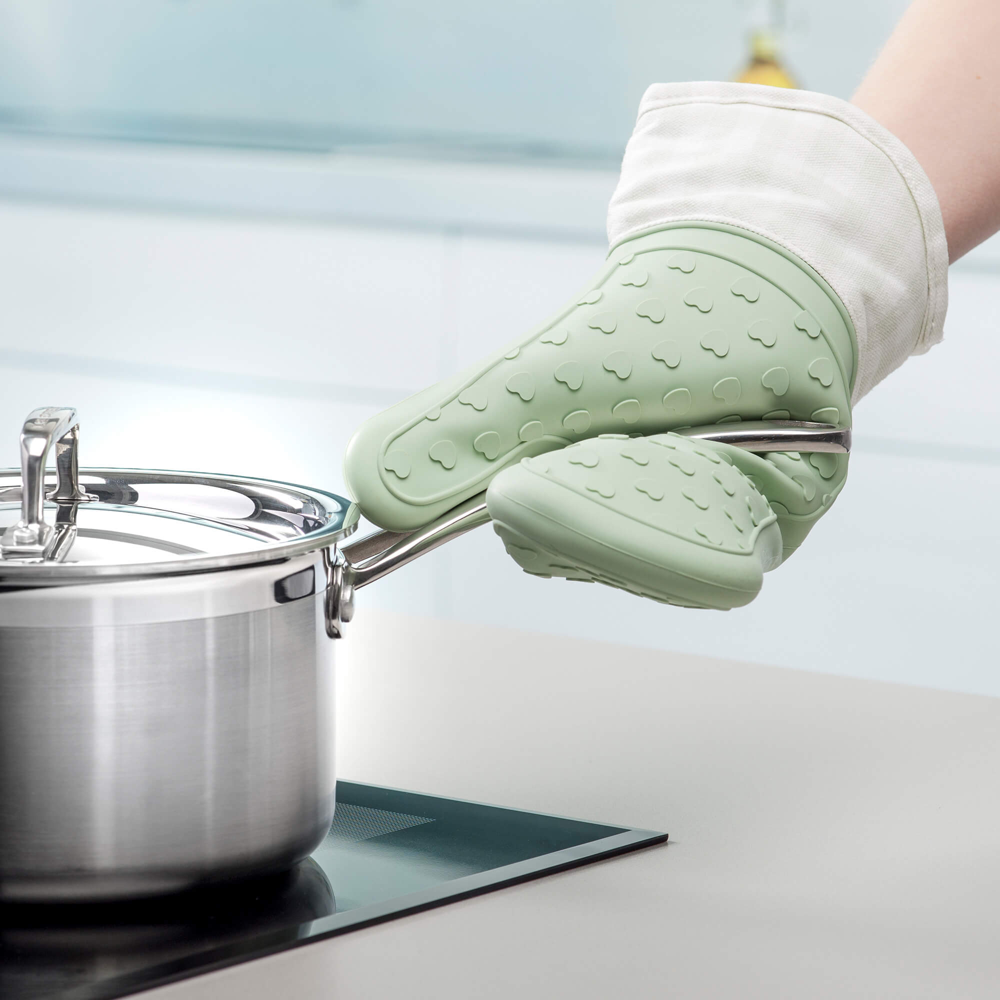 Steam Stop™ Waterproof Silicone Single Oven Glove