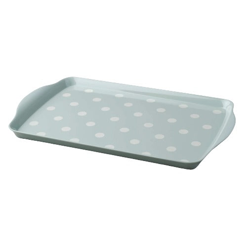 Premium Melamine Dotty Tray, Medium