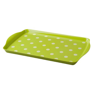 Premium Melamine Dotty Tray, Medium