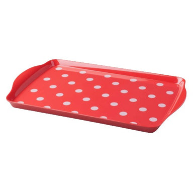 Premium Melamine Dotty Tray, Medium