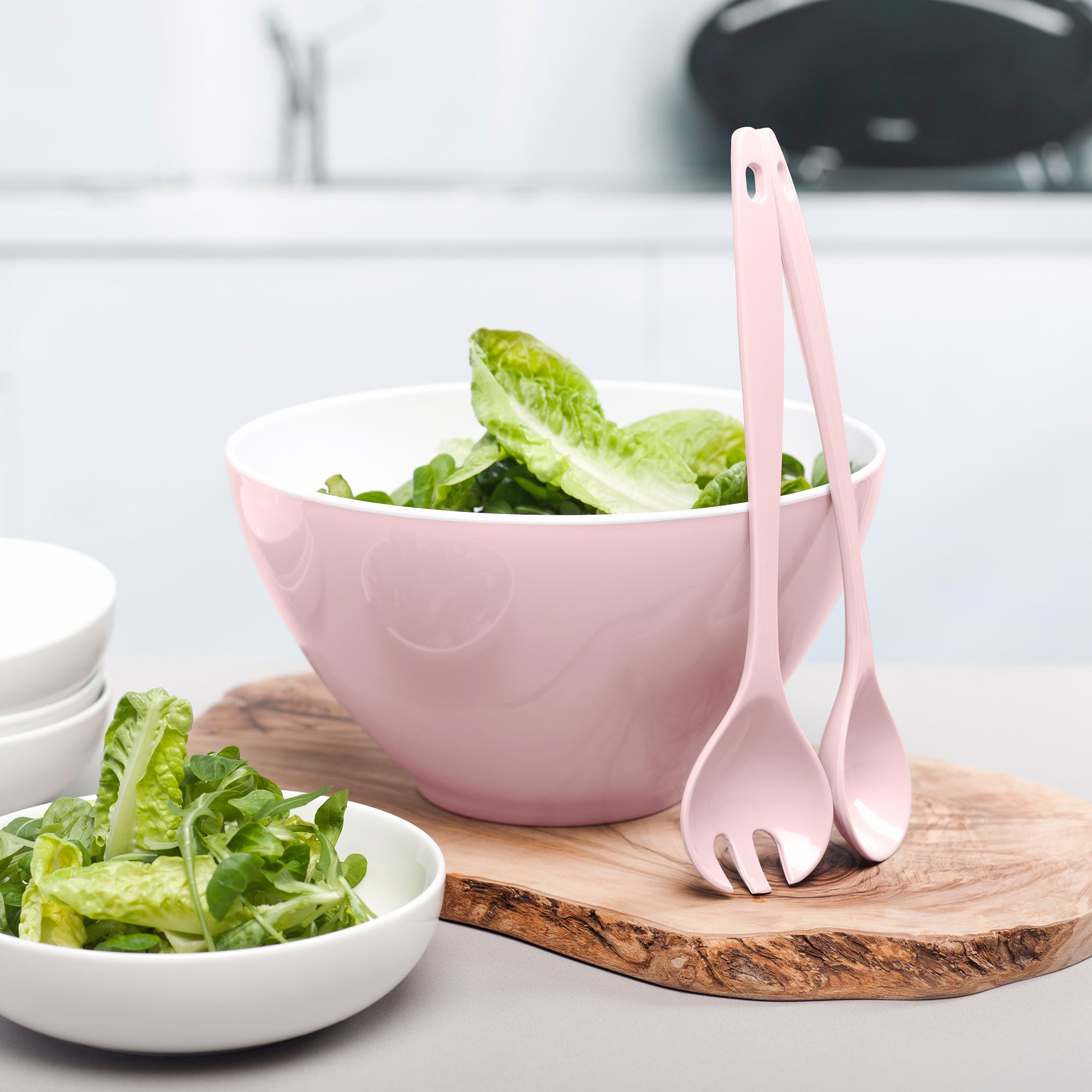 Salad Bowl & Servers