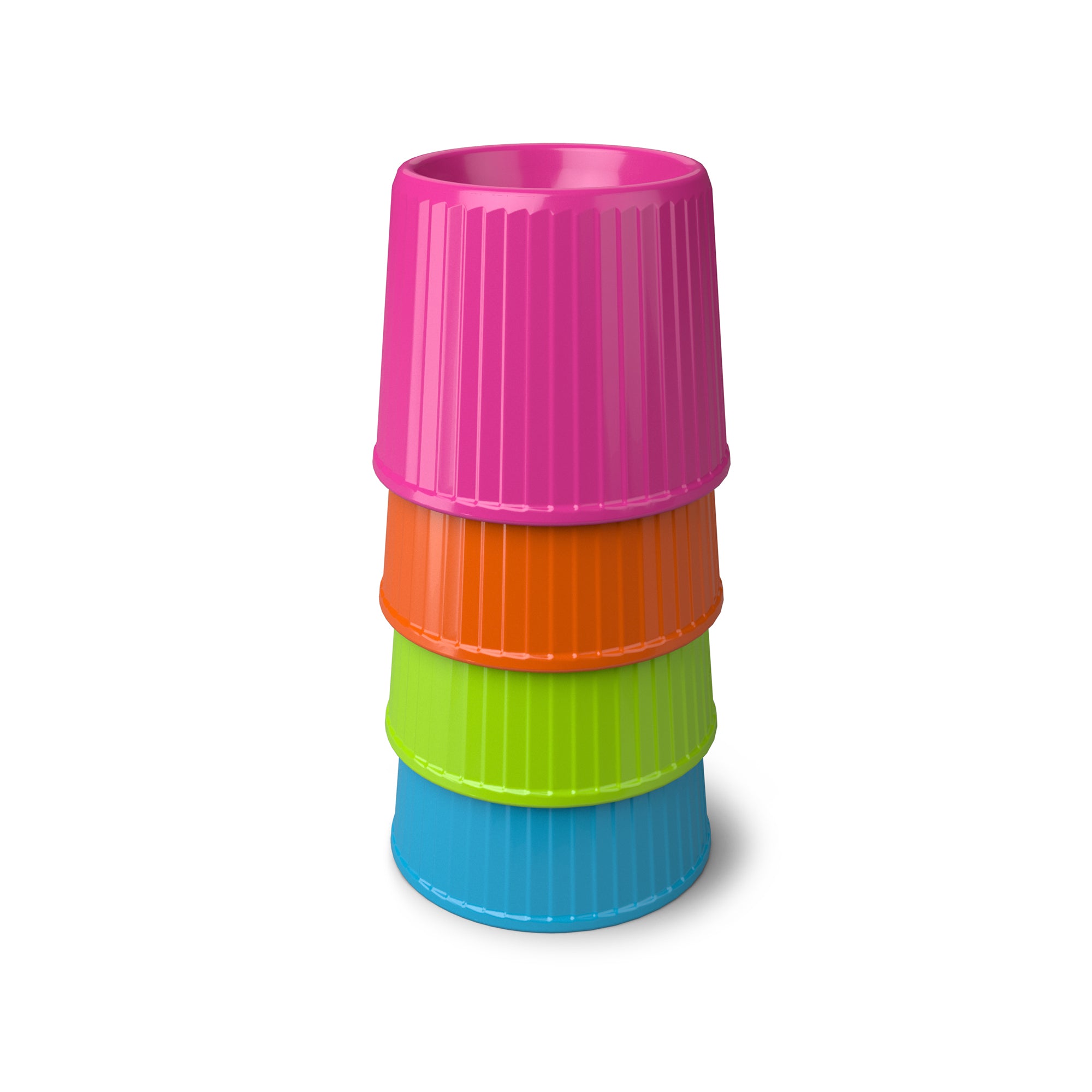 Retro Style Stack and Store Egg Cups