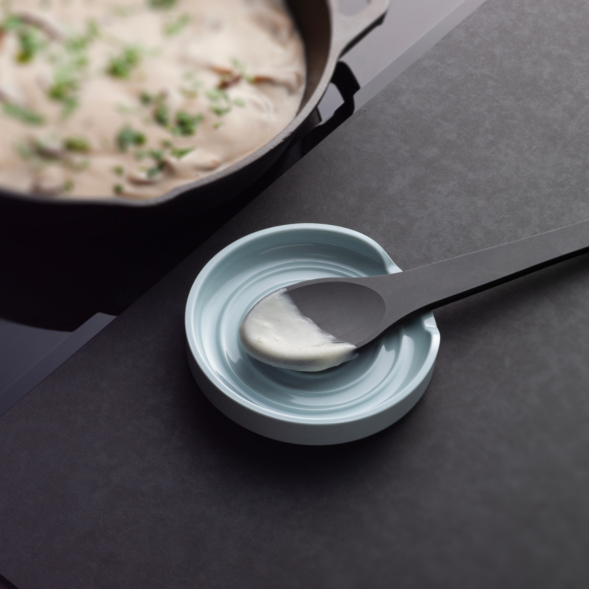 Melamine Circular Spoon Rest, 12cm