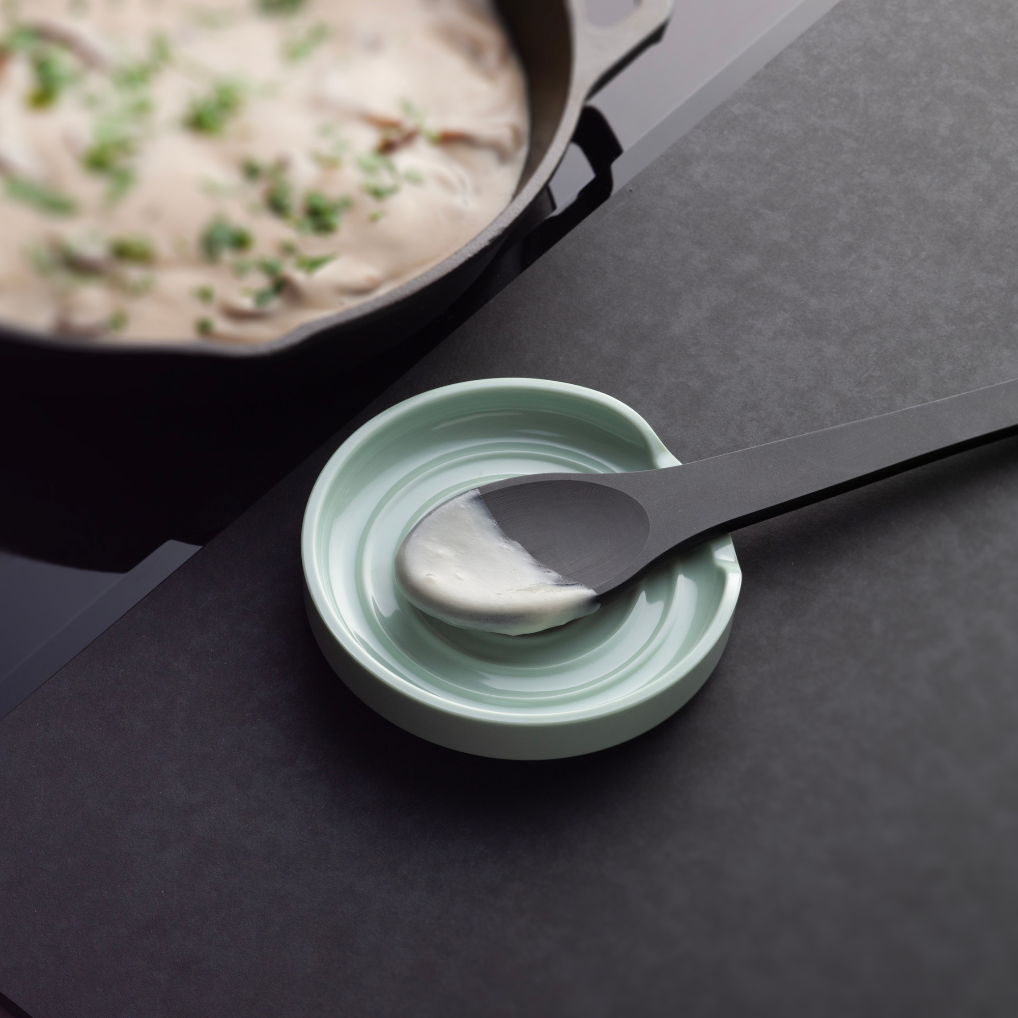 Melamine Circular Spoon Rest, 12cm