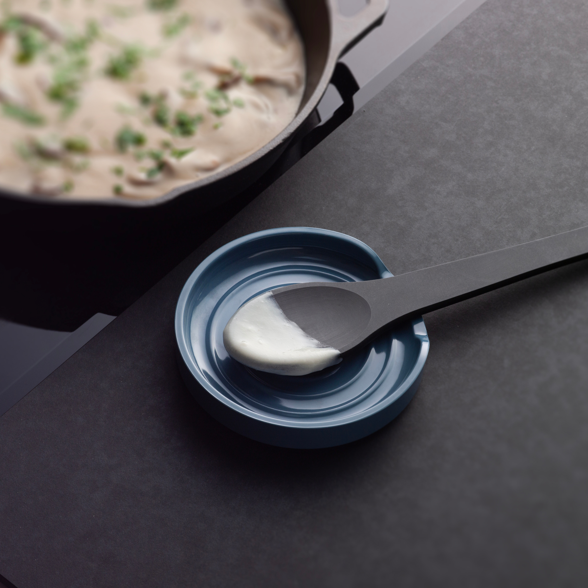 Melamine Circular Spoon Rest, 12cm