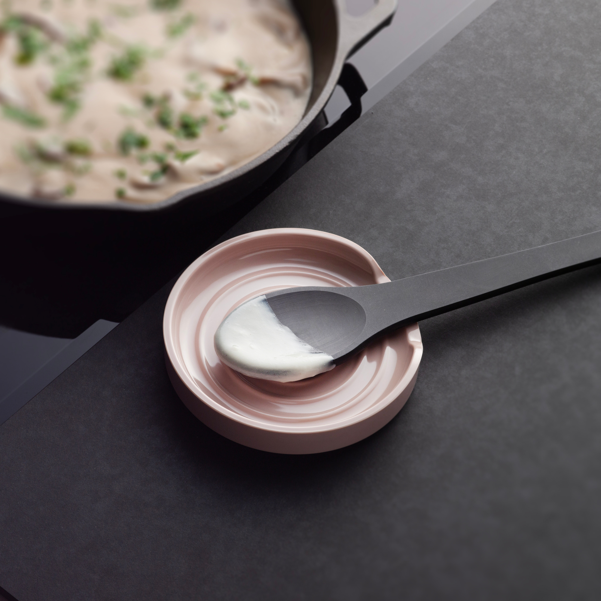 Melamine Circular Spoon Rest, 12cm