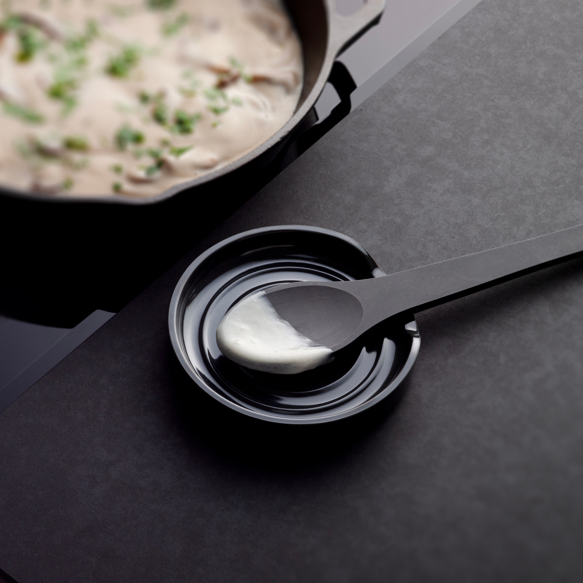 Melamine Circular Spoon Rest, 12cm