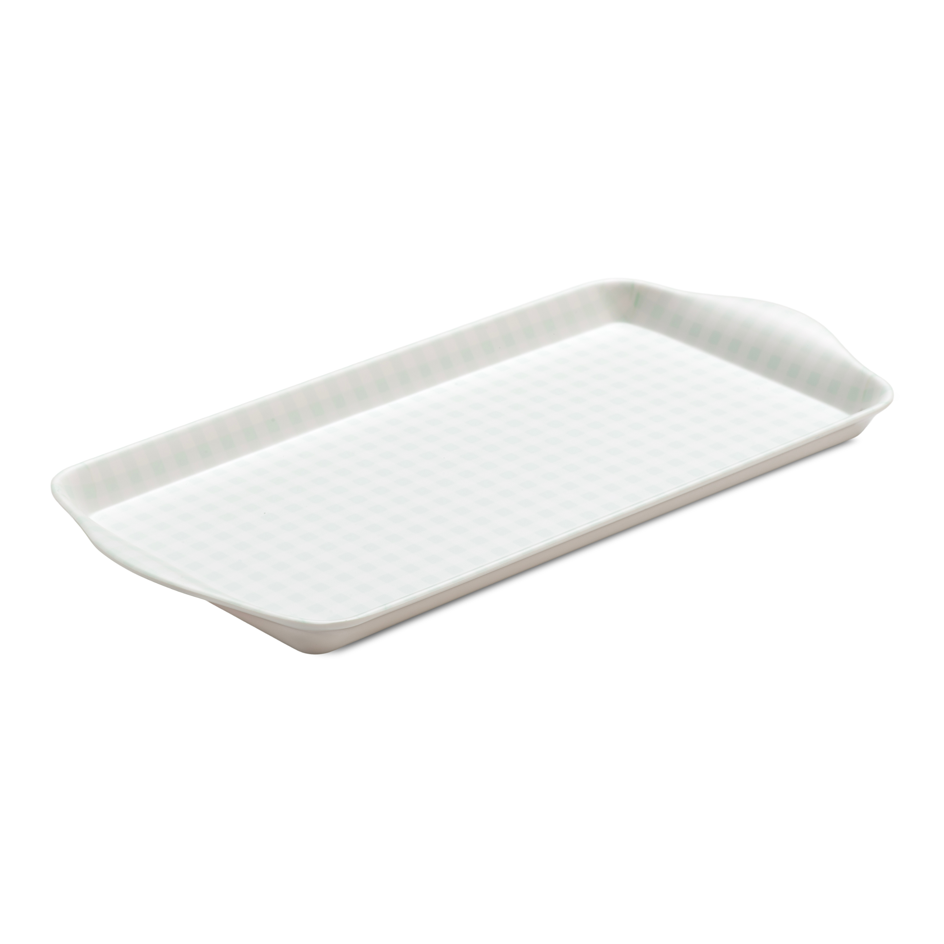 Premium Melamine Gingham Sandwich Tray