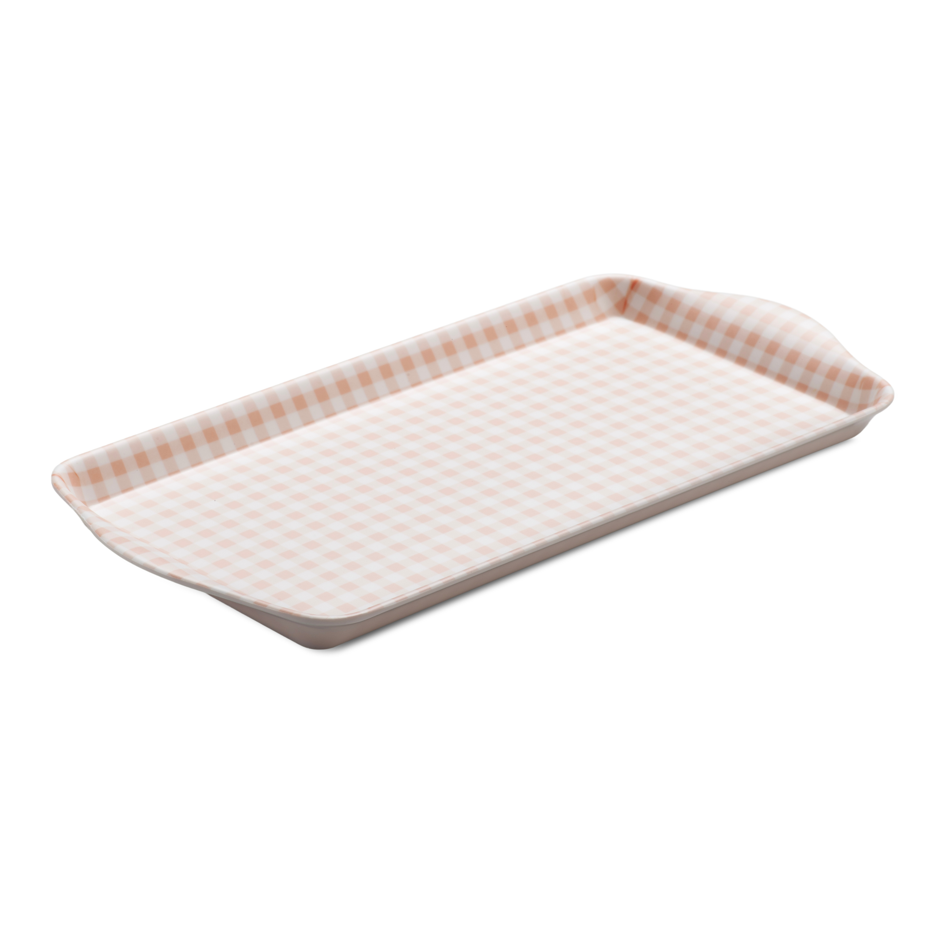 Premium Melamine Gingham Sandwich Tray