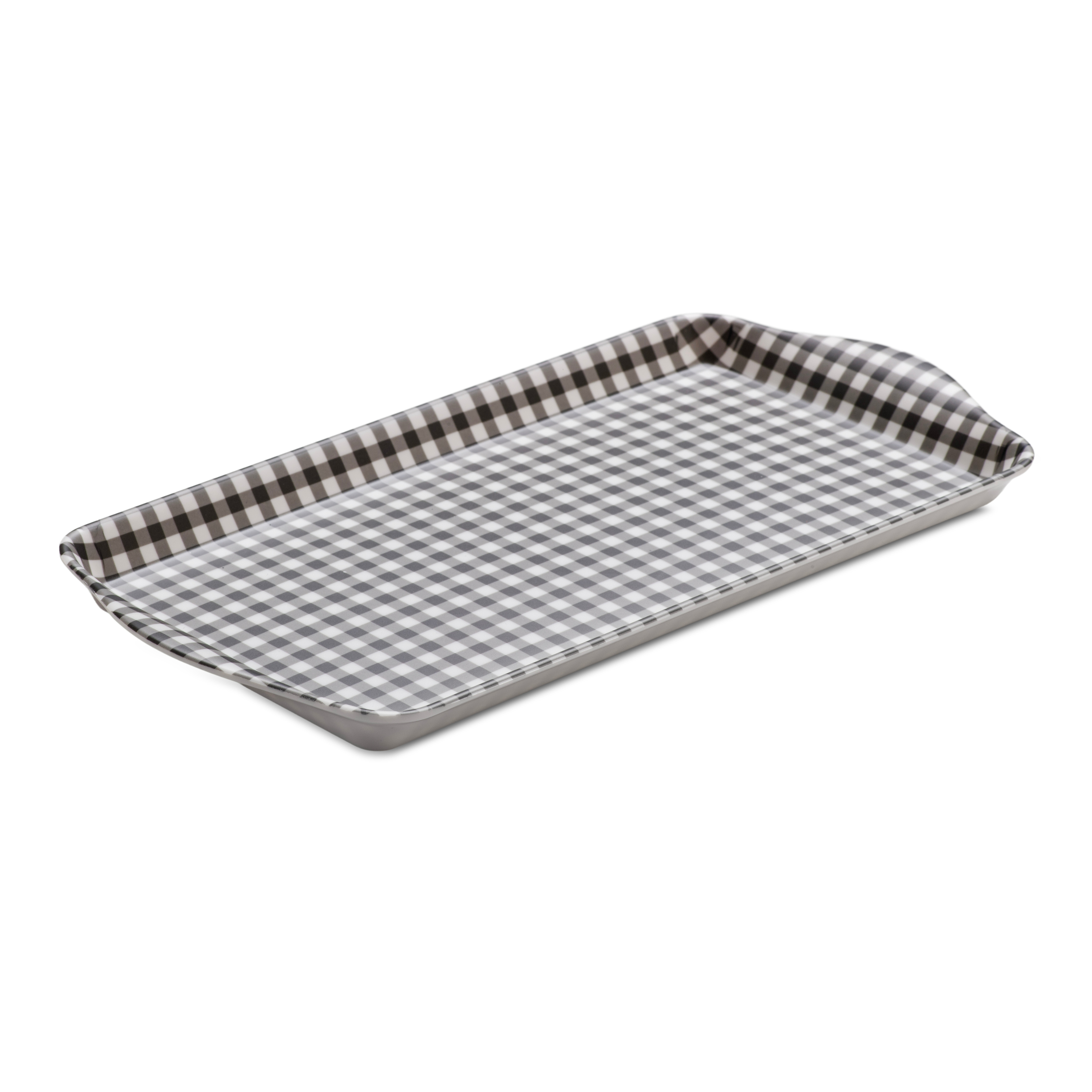Premium Melamine Gingham Sandwich Tray