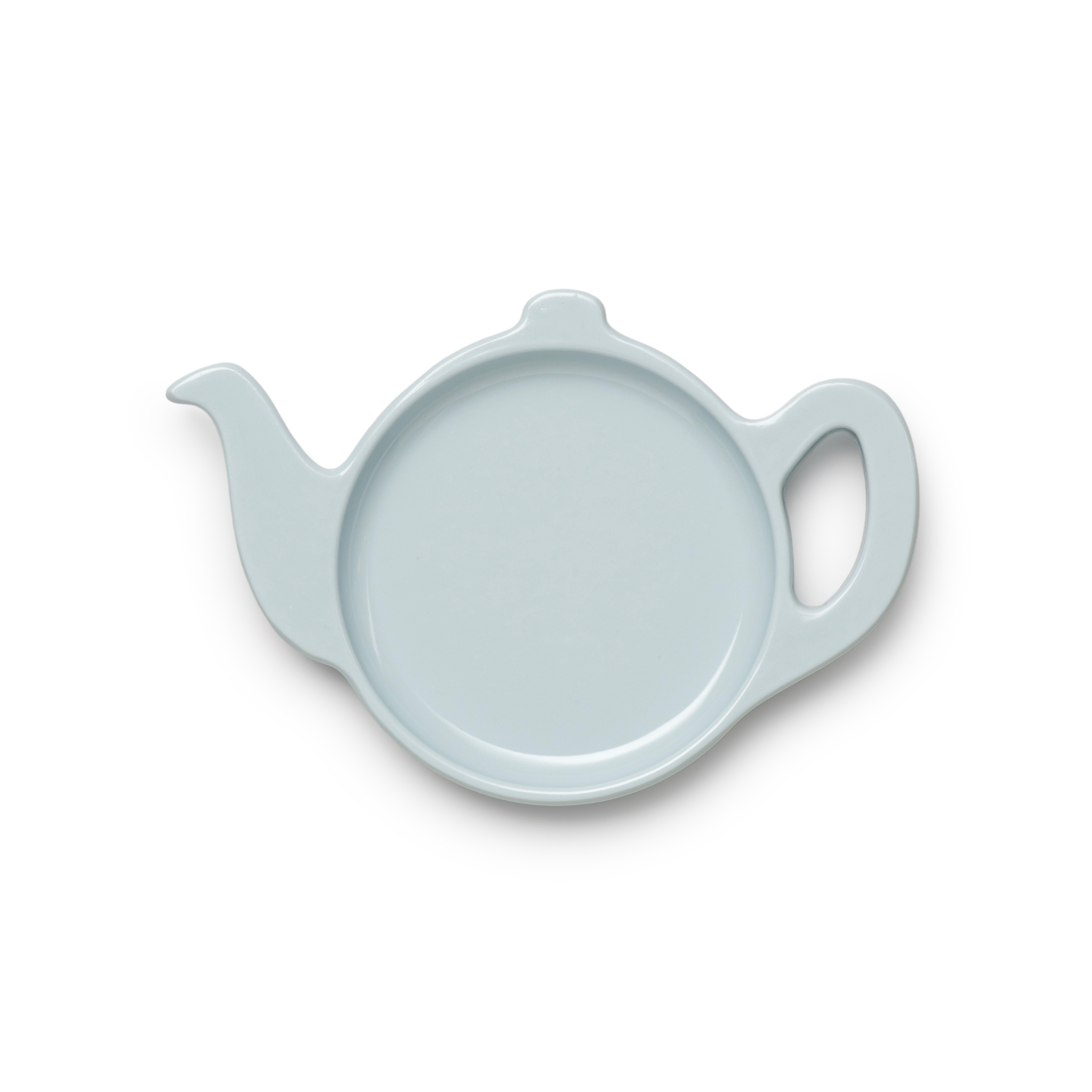 Teapot Shaped Melamine Tea Bag Tidy