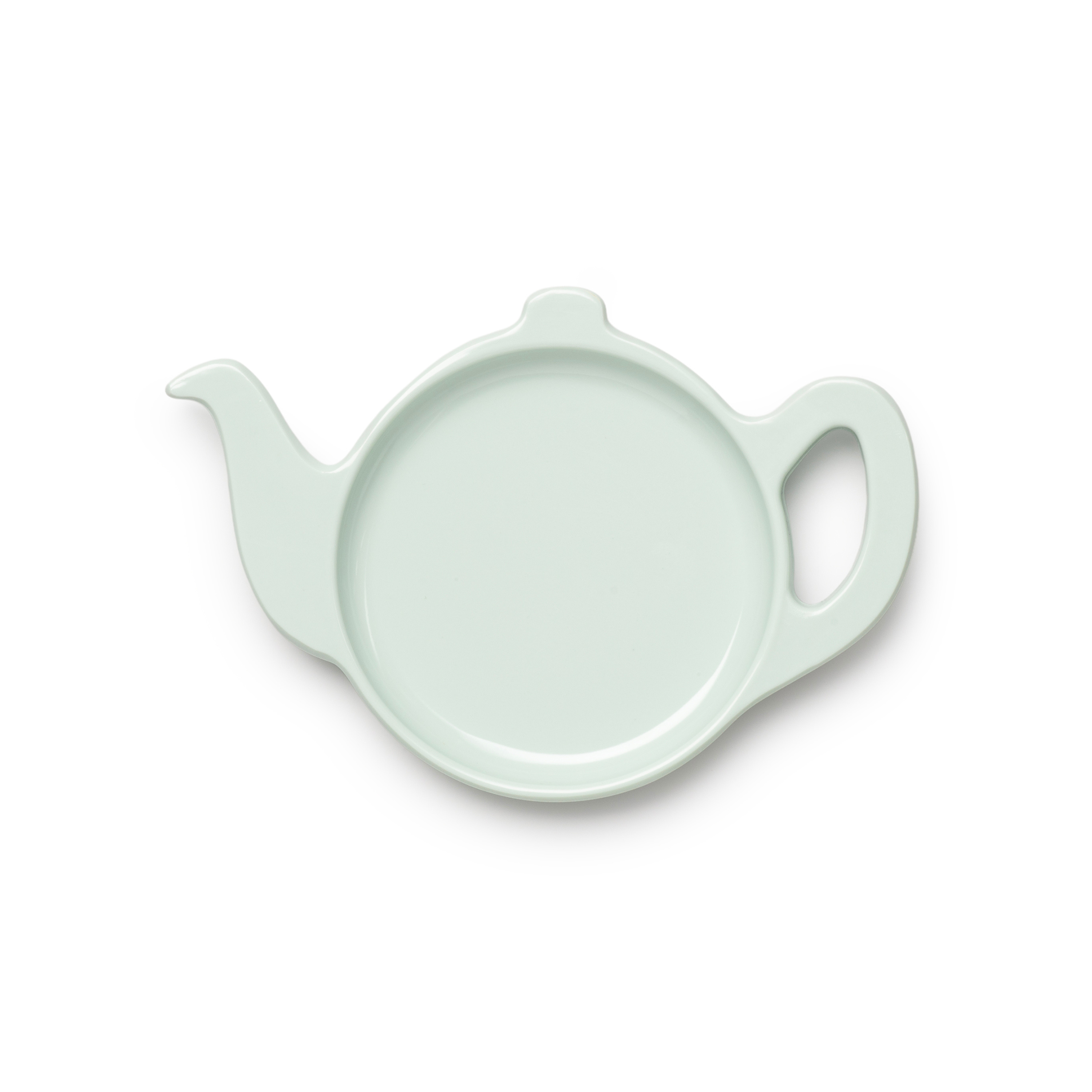 Teapot Shaped Melamine Tea Bag Tidy