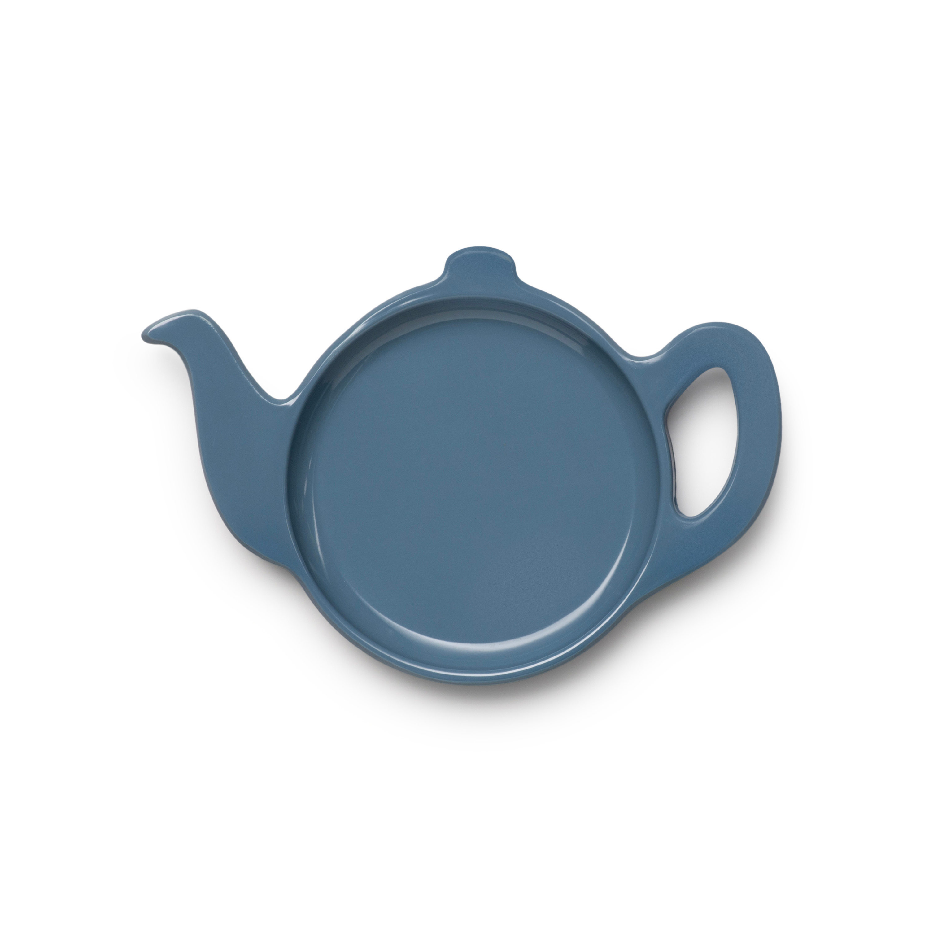 Teapot Shaped Melamine Tea Bag Tidy