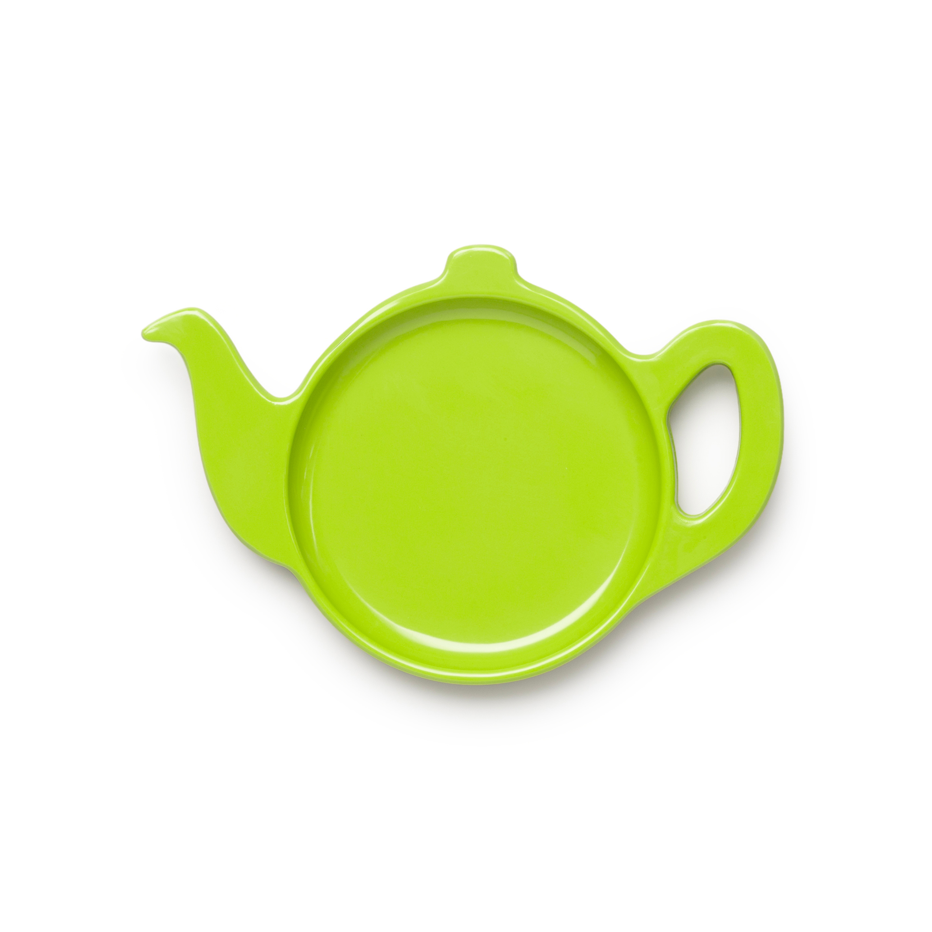 Teapot Shaped Melamine Tea Bag Tidy