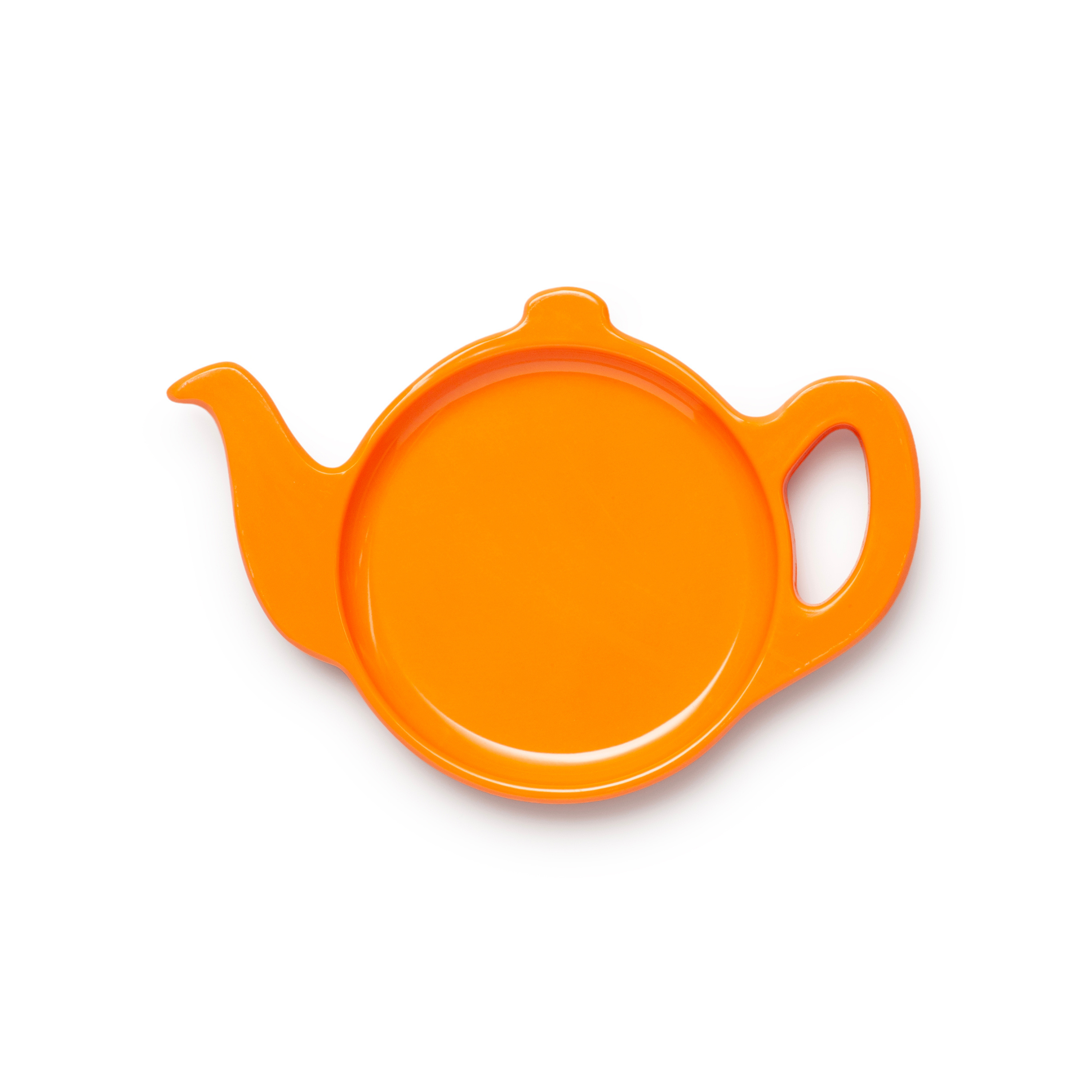 Teapot Shaped Melamine Tea Bag Tidy