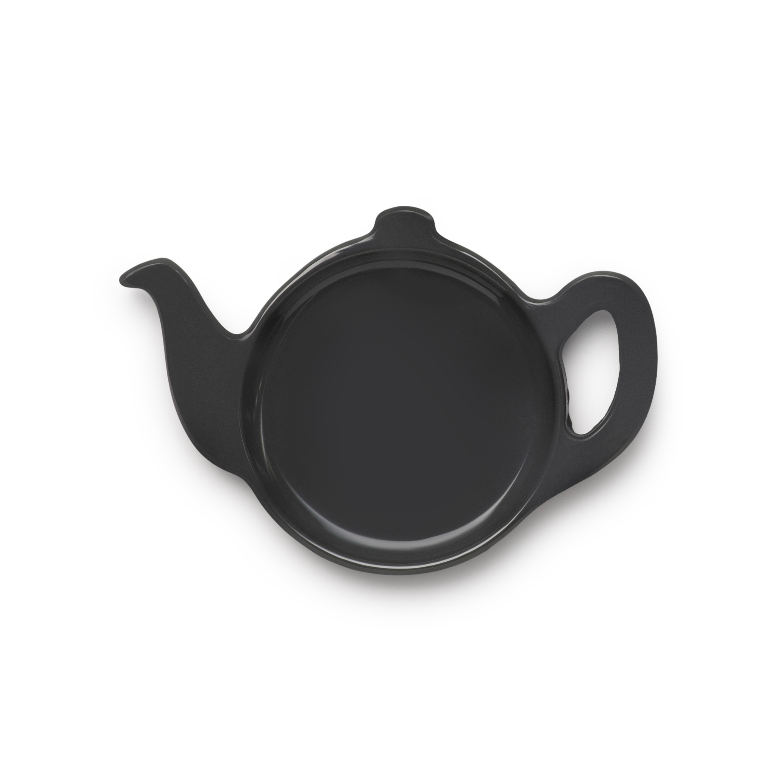 Teapot Shaped Melamine Tea Bag Tidy