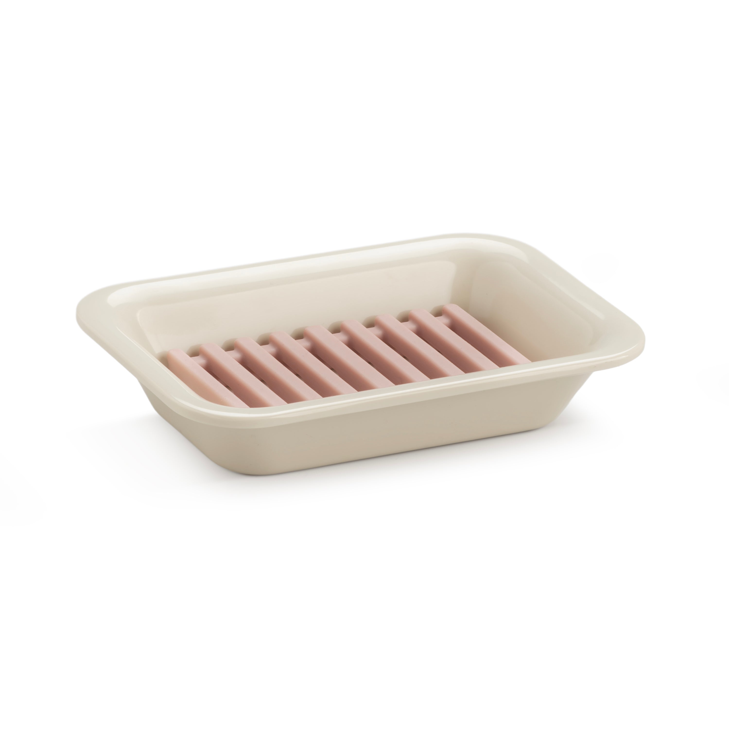 Two Part Melamine Soap Dish