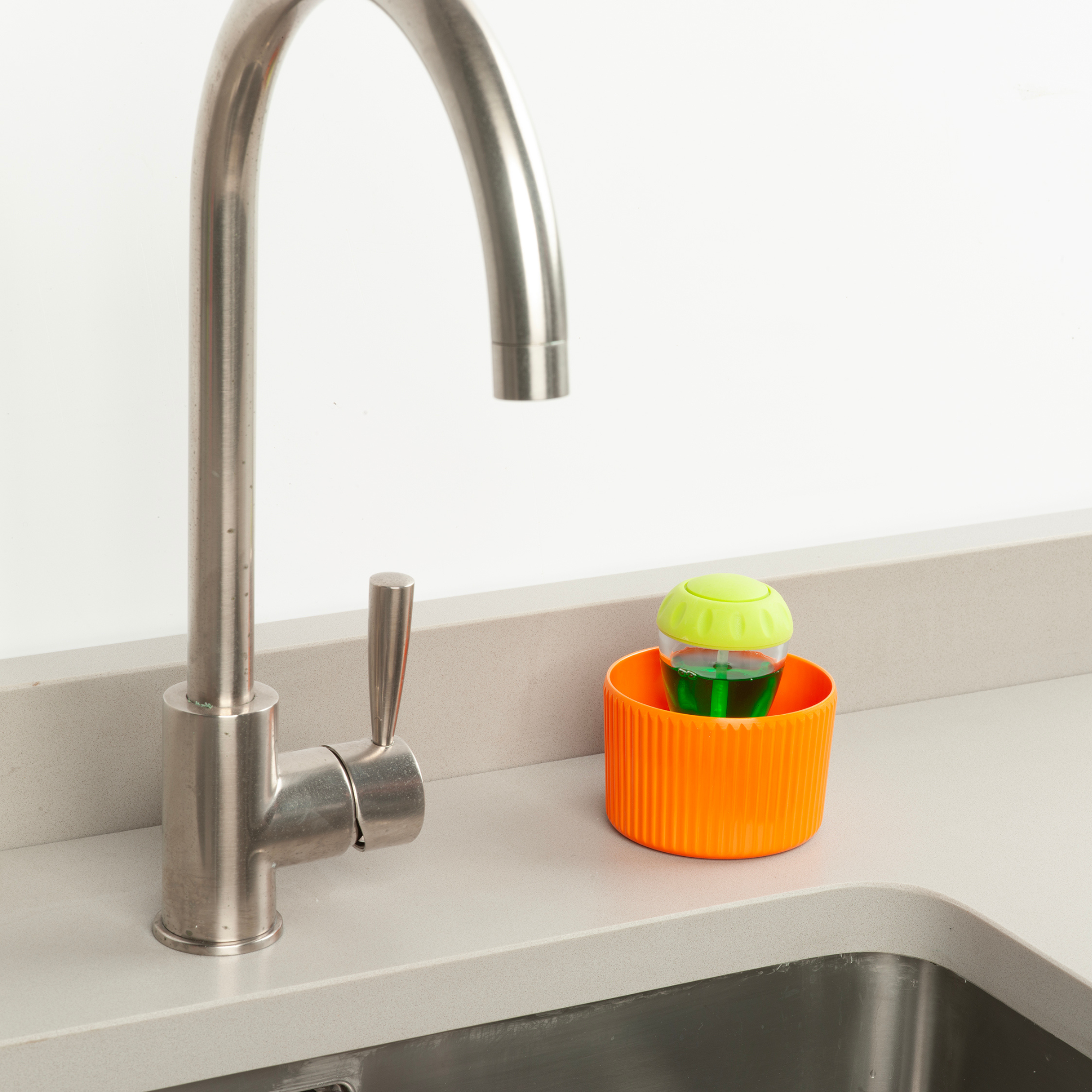 Washing Up Dish Brush & Holder Set