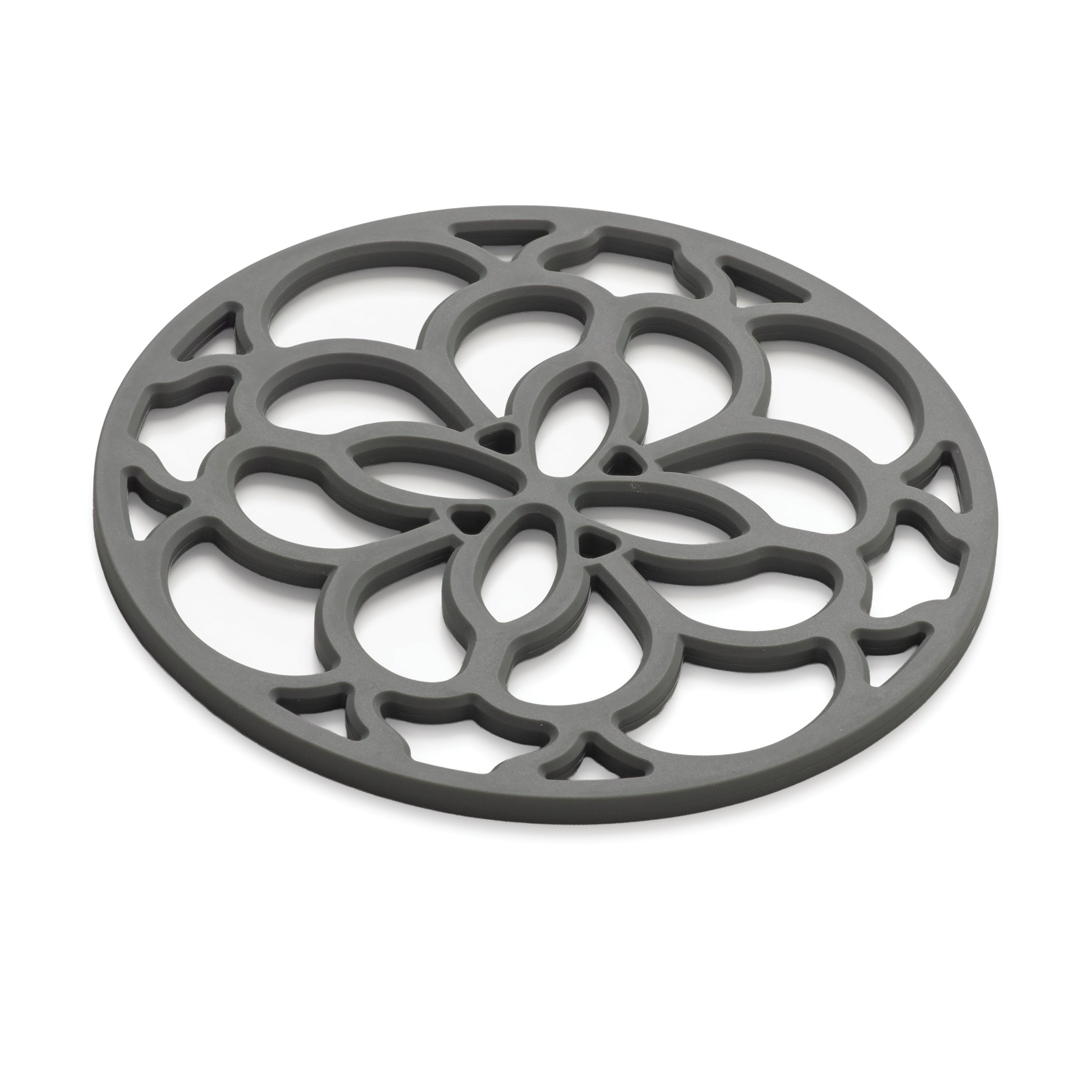 Silicone Heritage Circular Hot Mat Trivet, 18cm