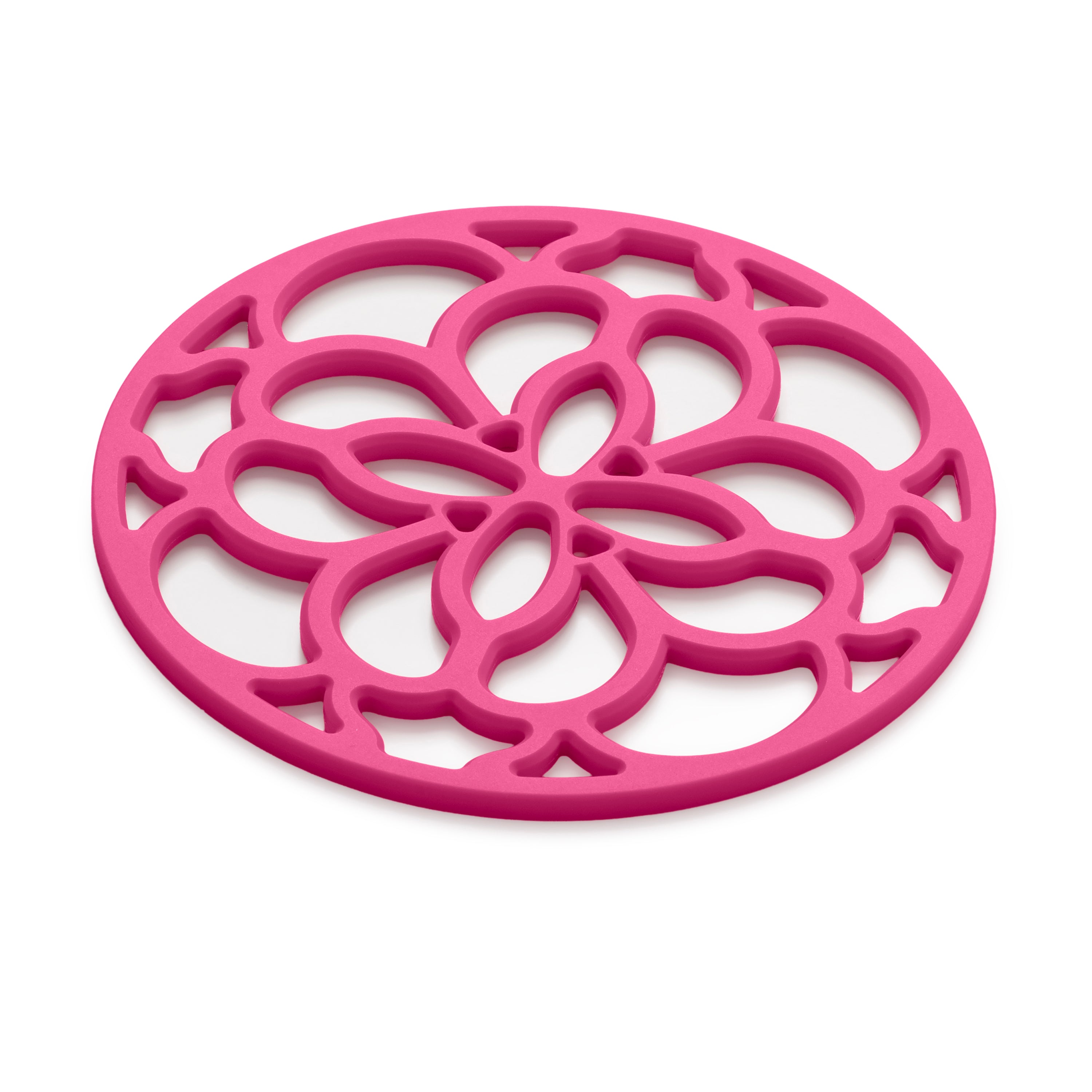 Silicone Heritage Circular Hot Mat Trivet, 18cm