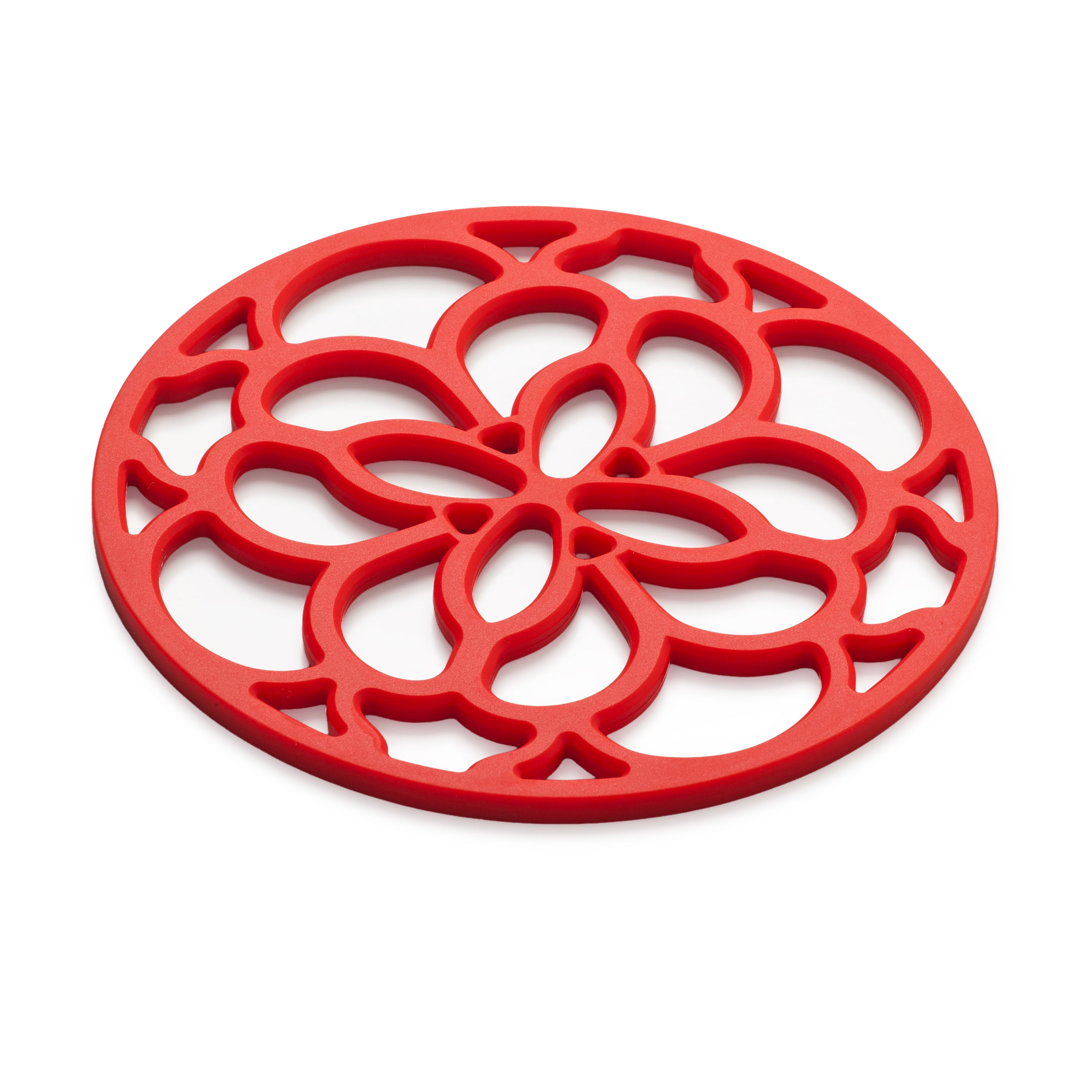 Silicone Heritage Circular Hot Mat Trivet, 18cm