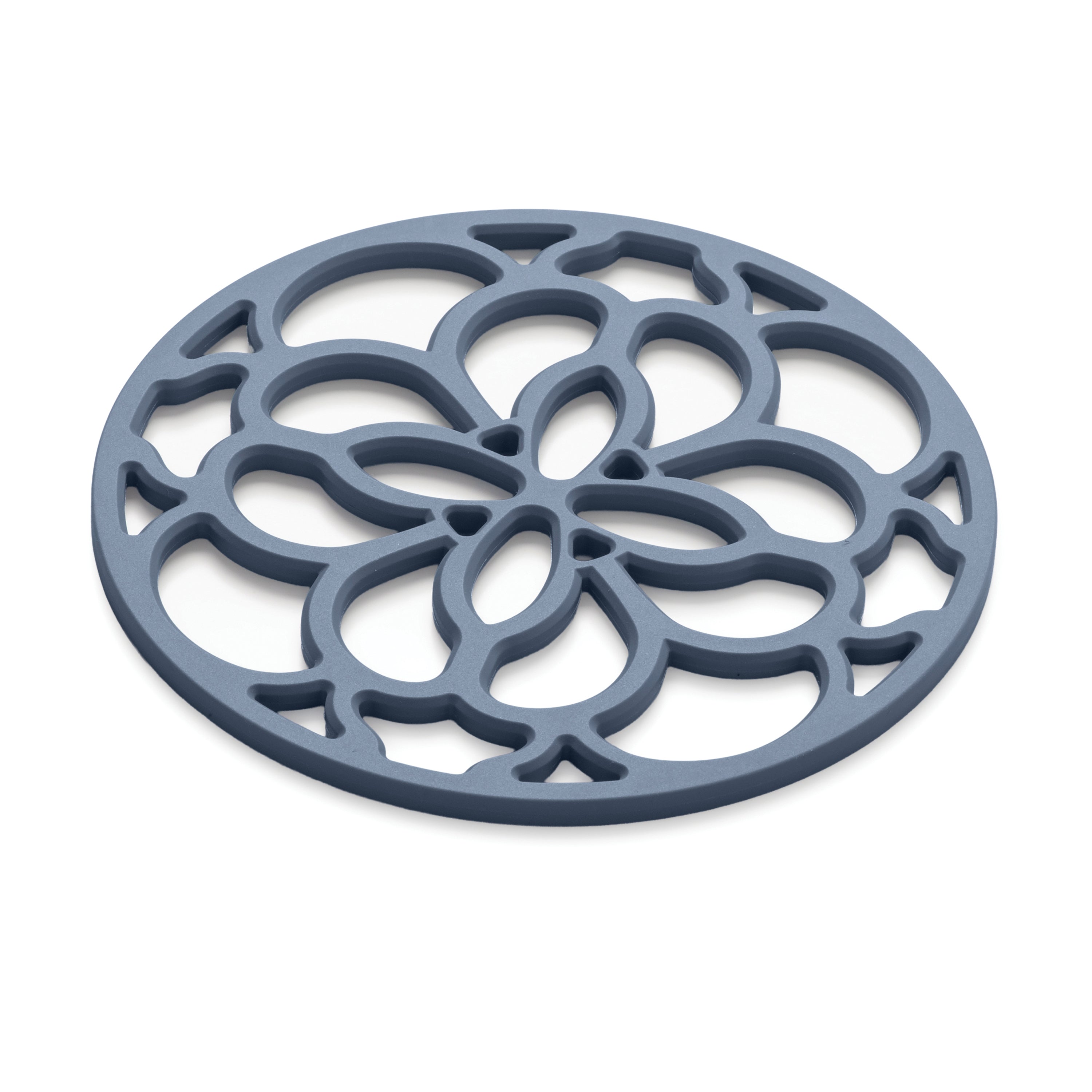 Mini Silicone Heritage Circular Hot Mat Trivet, 13cm