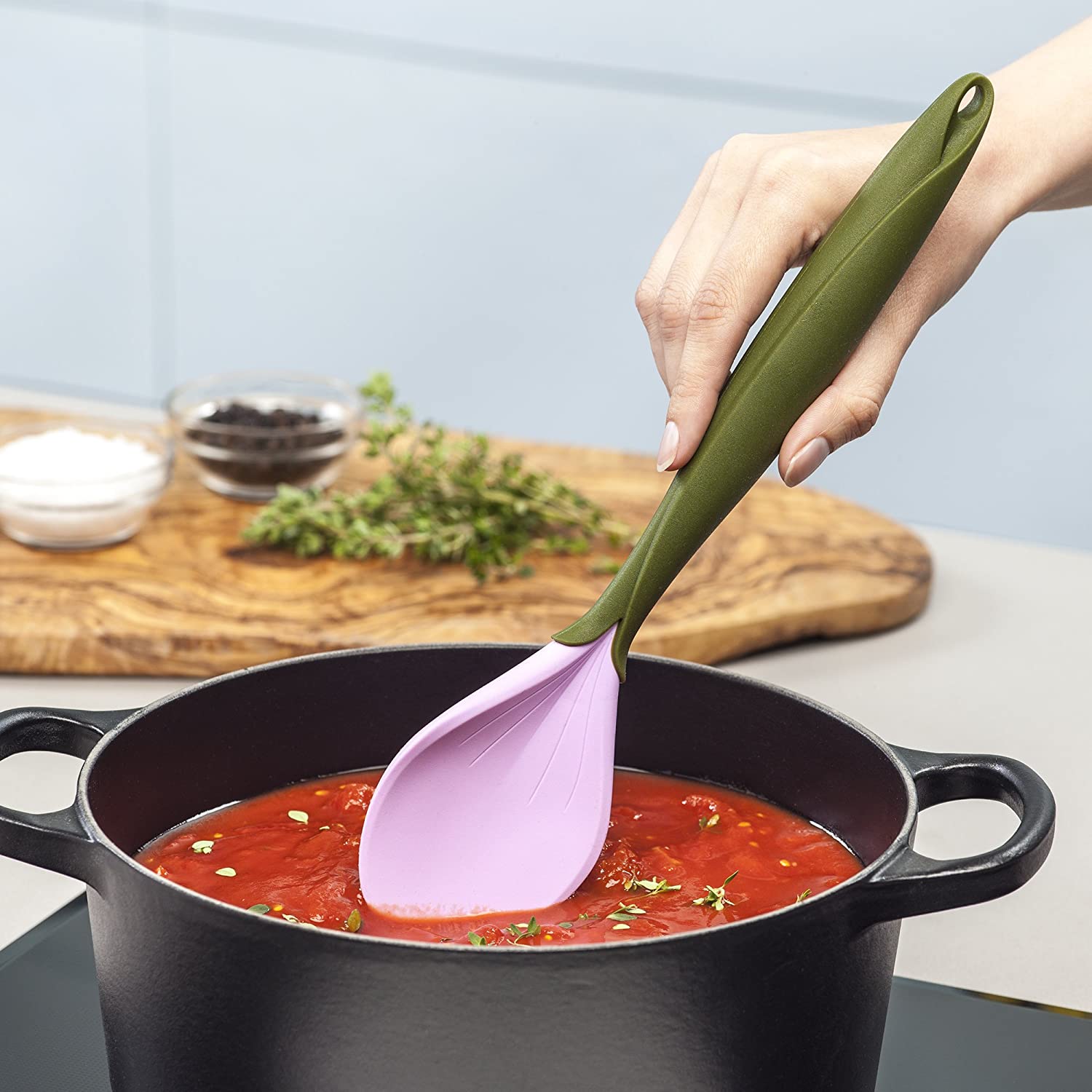 Natures Silicone Cooking Spoon 29cm