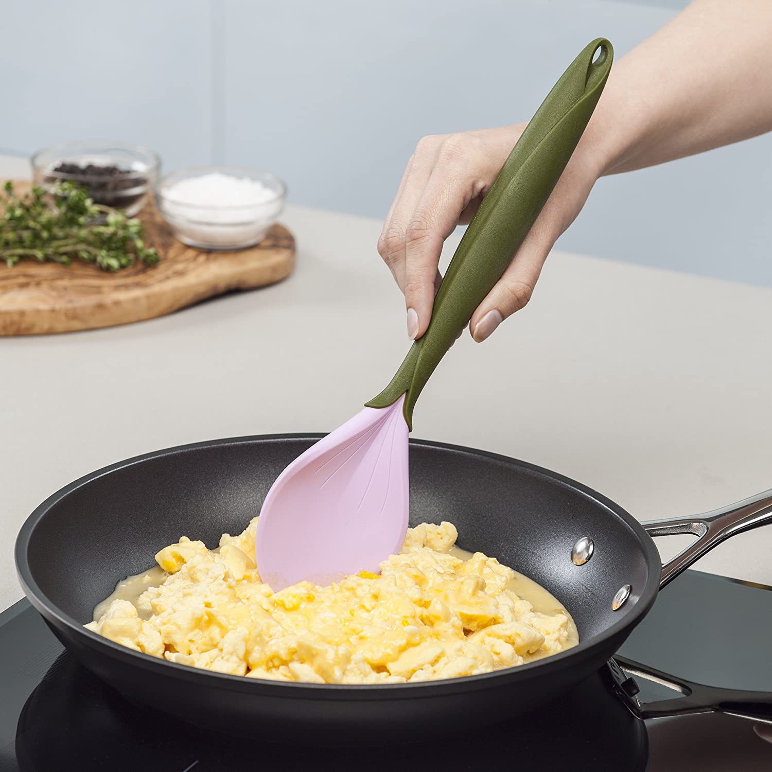 Natures Silicone Cooking Spoon 29cm