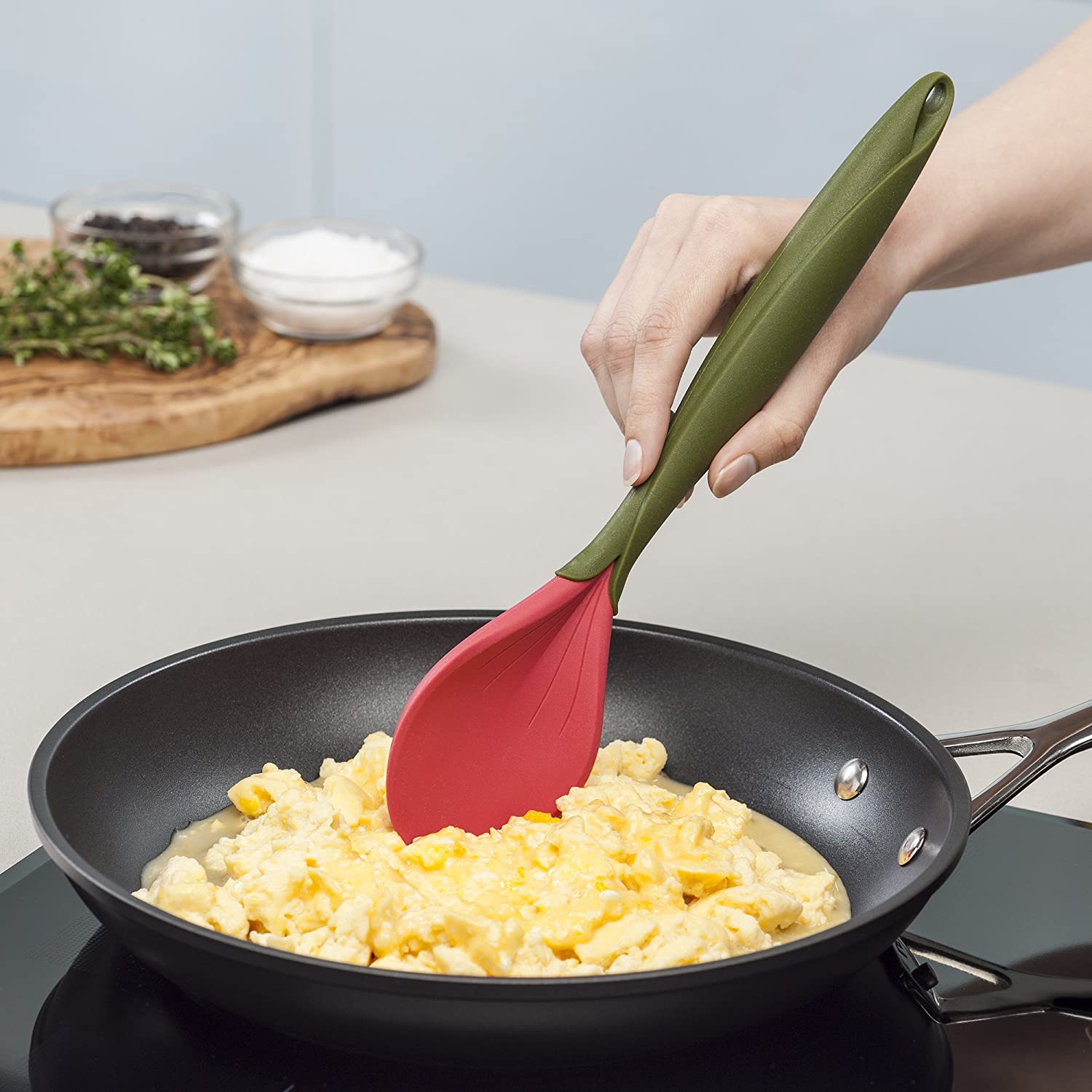 Natures Silicone Cooking Spoon 29cm