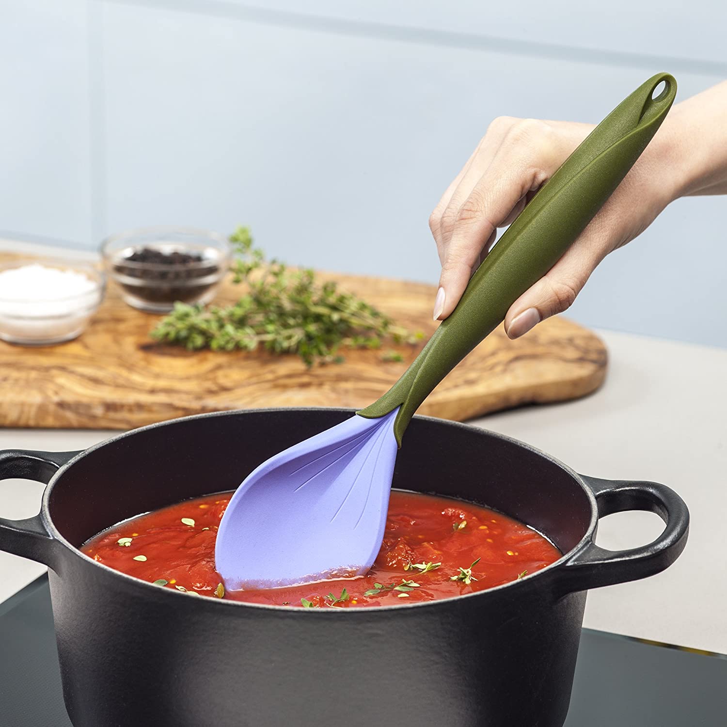 Natures Silicone Cooking Spoon 29cm