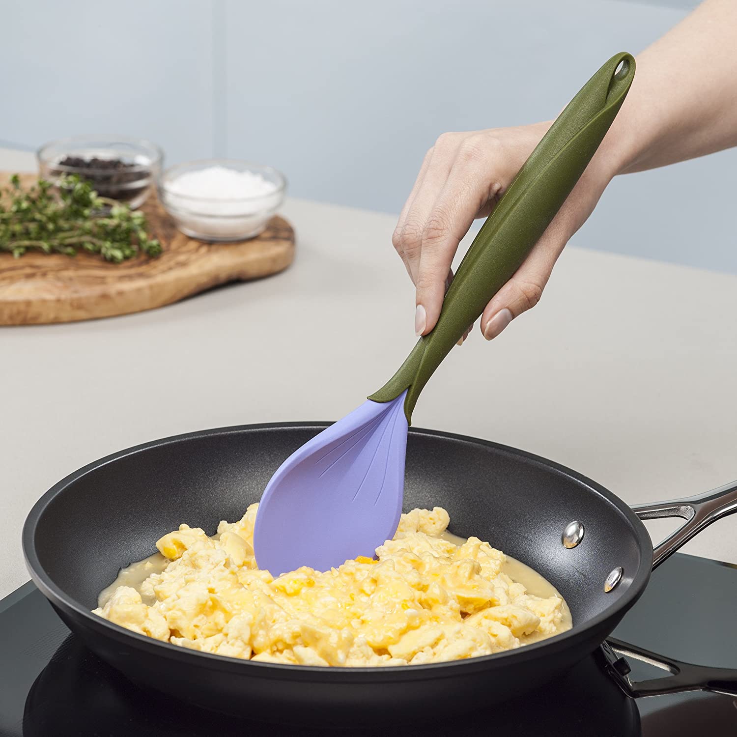 Natures Silicone Cooking Spoon 29cm