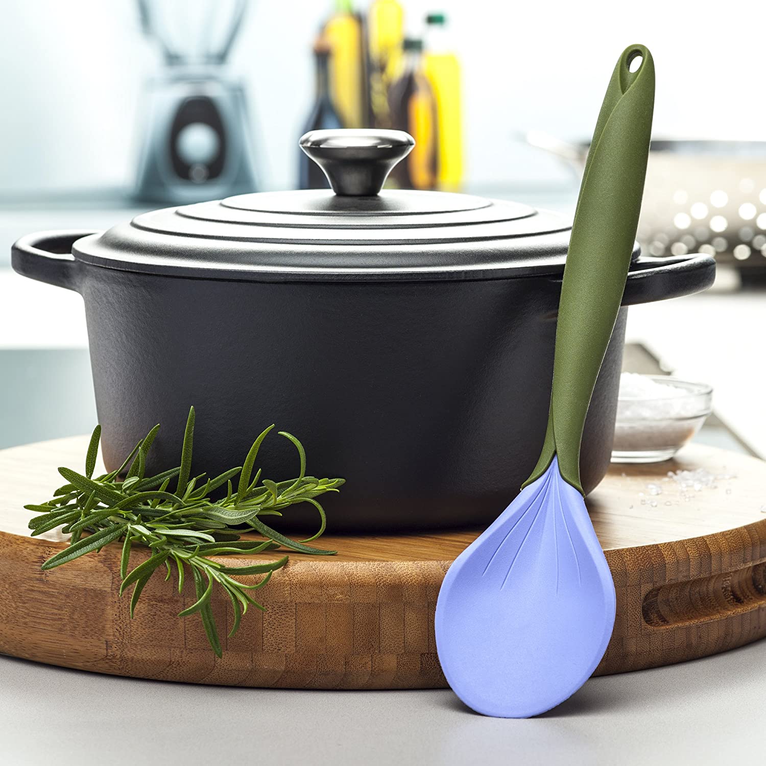 Natures Silicone Cooking Spoon 29cm