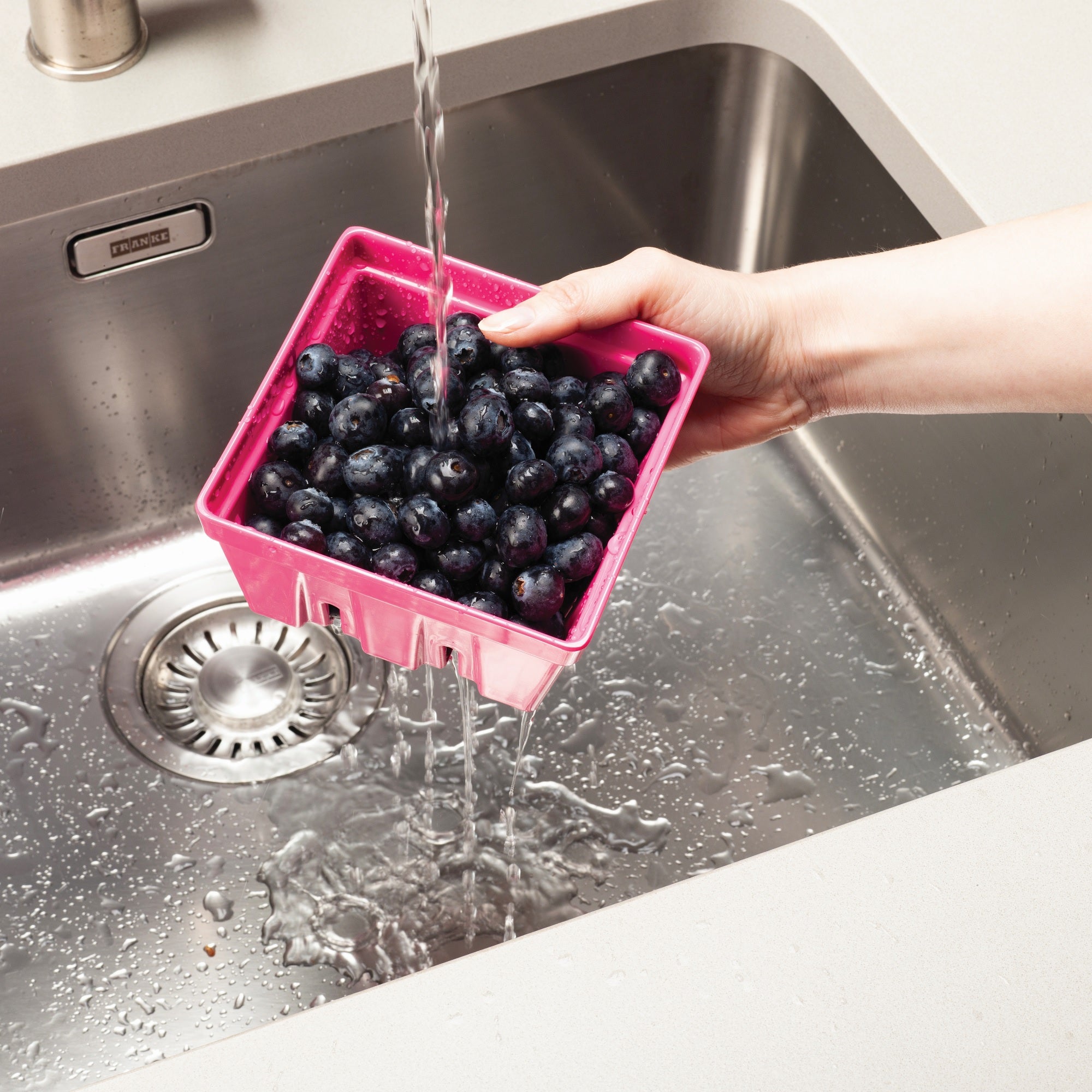 Melamine Berry Colander Box Small, 12cm