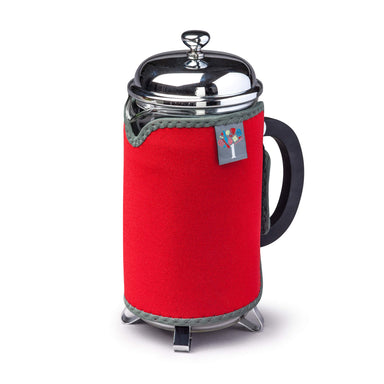 Red 8 Cup Cafetiere Jacket by Zeal