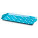 Aqua Dotty Melamine Sandwich Tray by Zeal