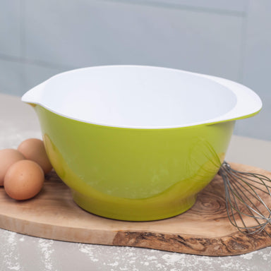Baking using the Large Zeal Duo Tone Mixing Bowl in Lime