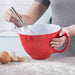Baking using the Zeal Mixing Bowl Jug in Red