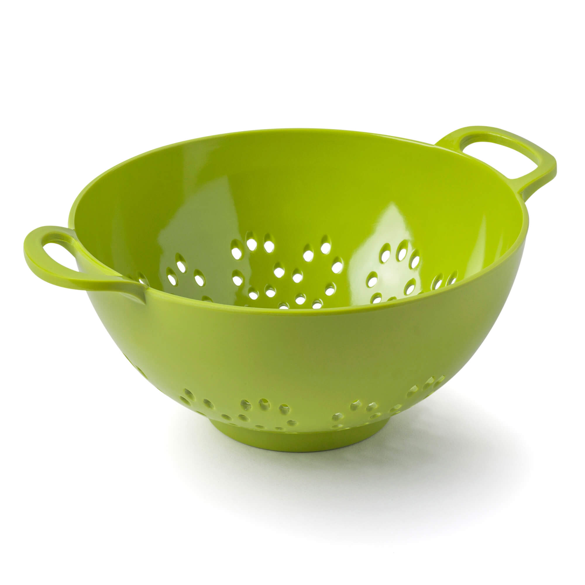 Small Lime Melamine Colander by Zeal