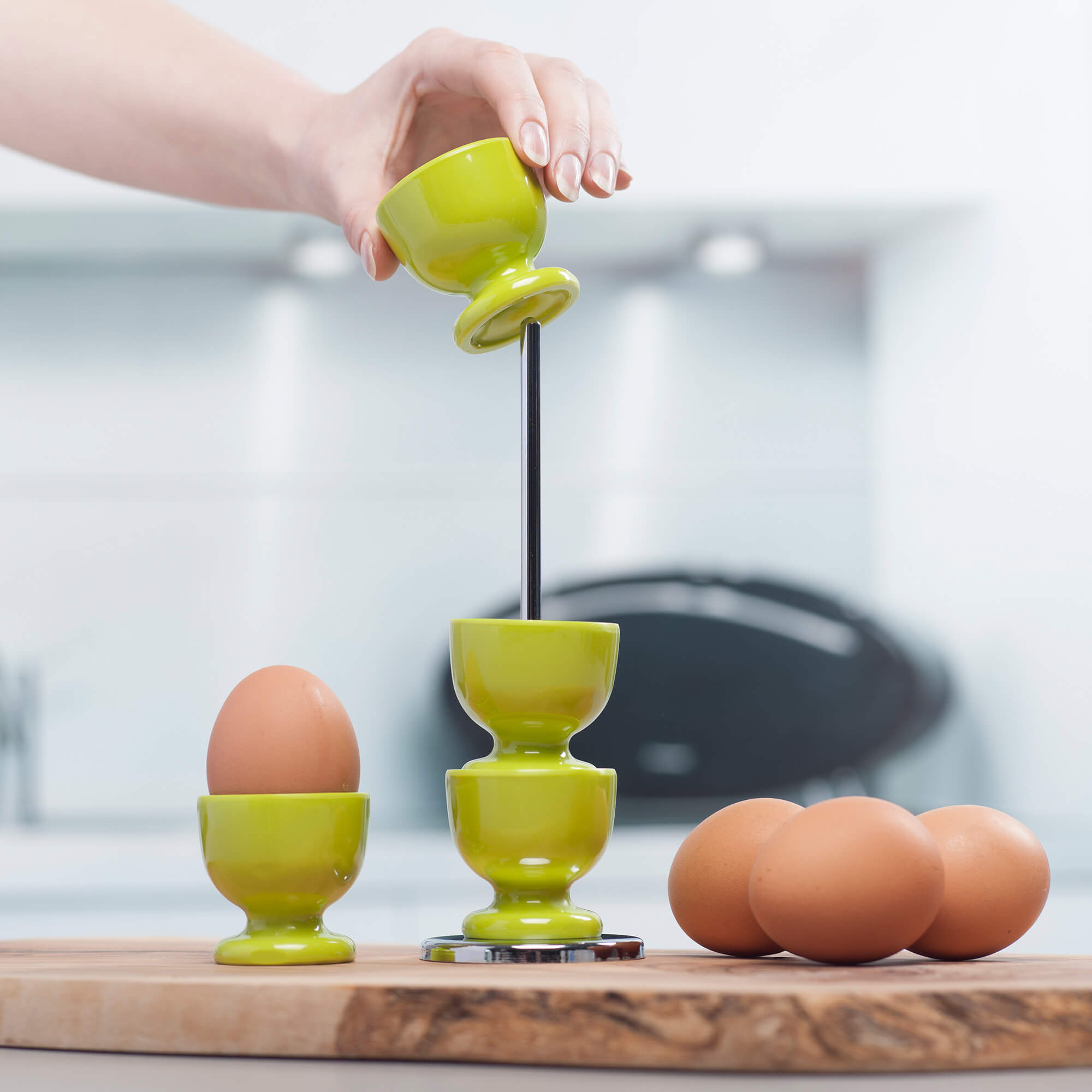Stack and Store Egg Cups, Gift Boxed