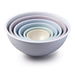 Zeal Set of 6 Melamine Round Nesting Bowls in Classic Colours