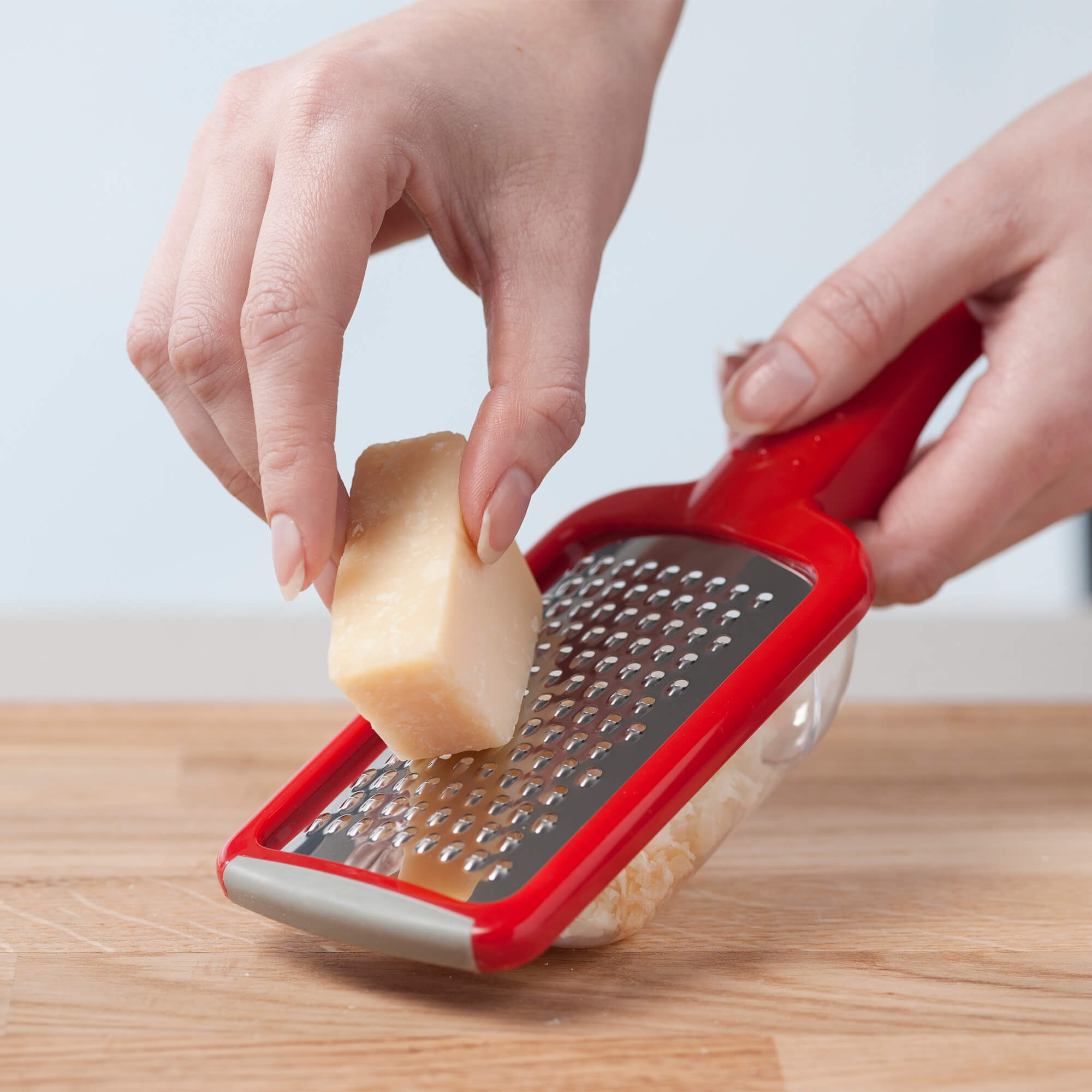Zeal Mini Fine Grater grating cheese