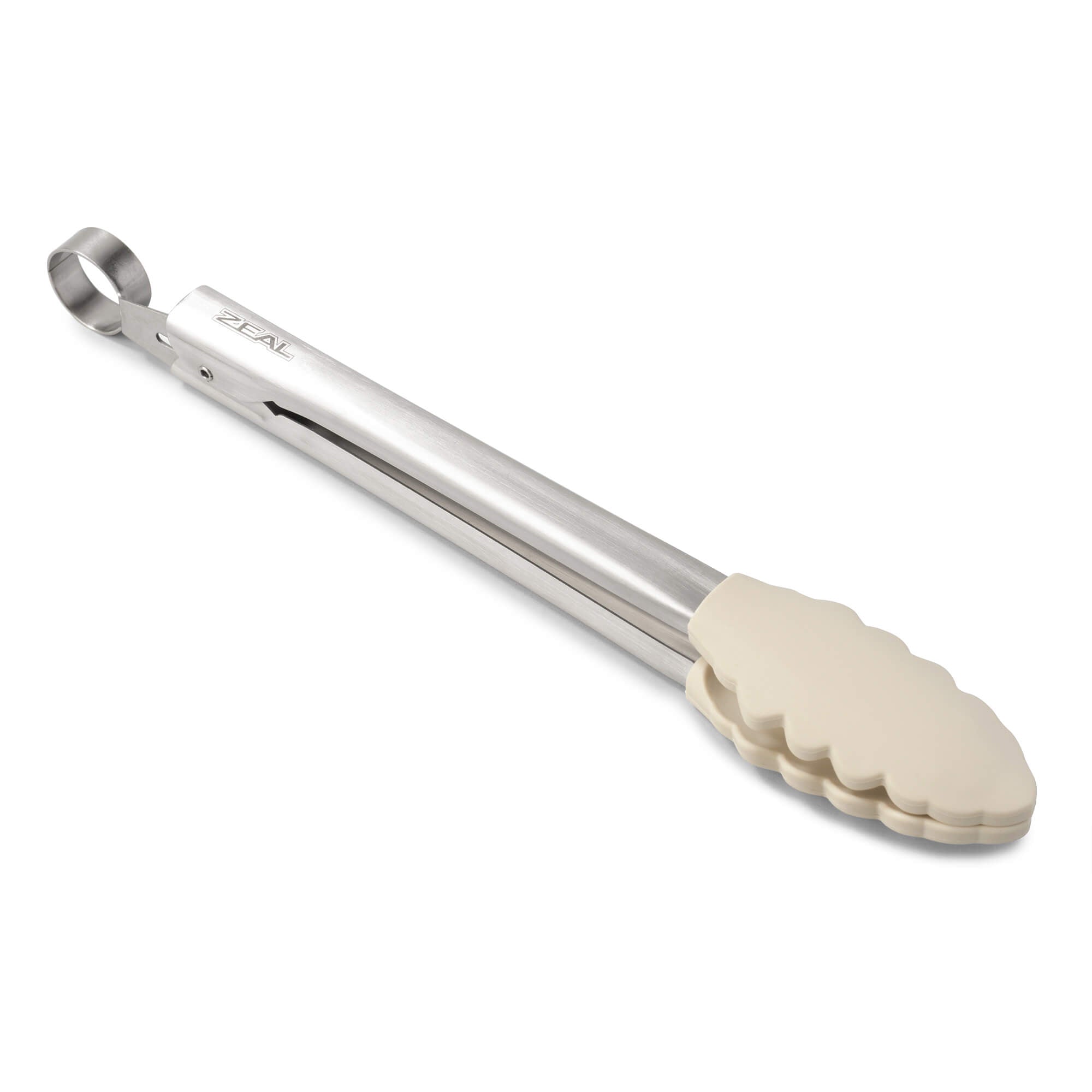 Zeal Silicone Cook’s Tong in Cream