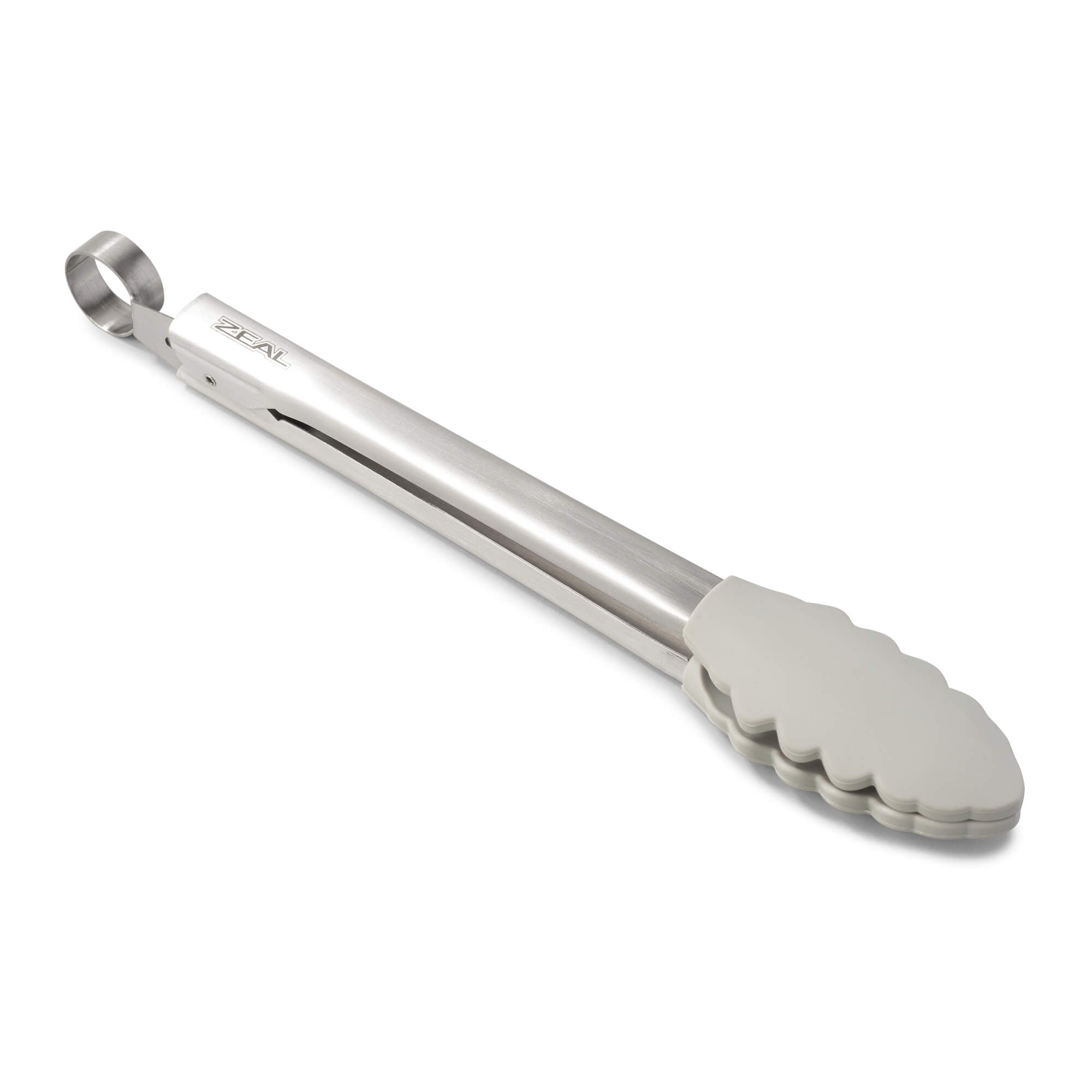 Zeal Silicone Cook’s Tong in French Grey