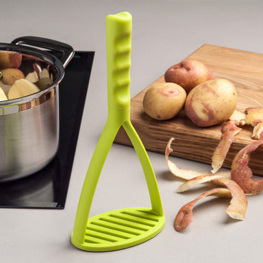 Zeal Flexitech Silicone Masher with potatoes 