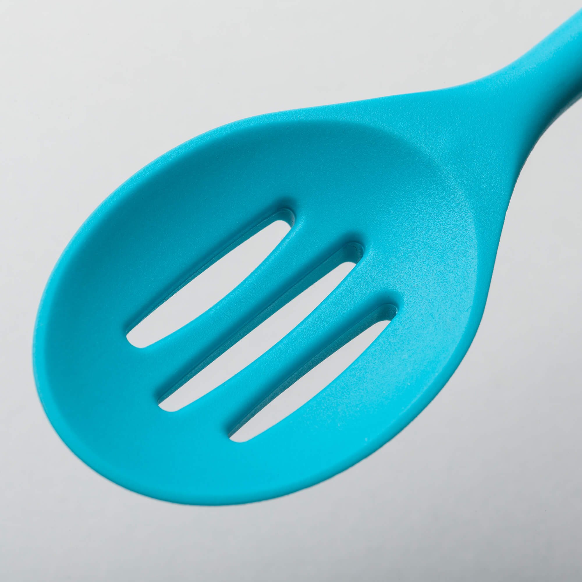 Zeal Silicone Slotted Spoon head detail