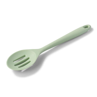 Zeal Silicone Slotted Spoon in Sage Green